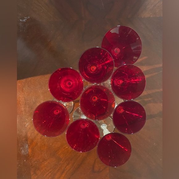 Morgantown Monroe Red Glasses - Picture 4 of 15